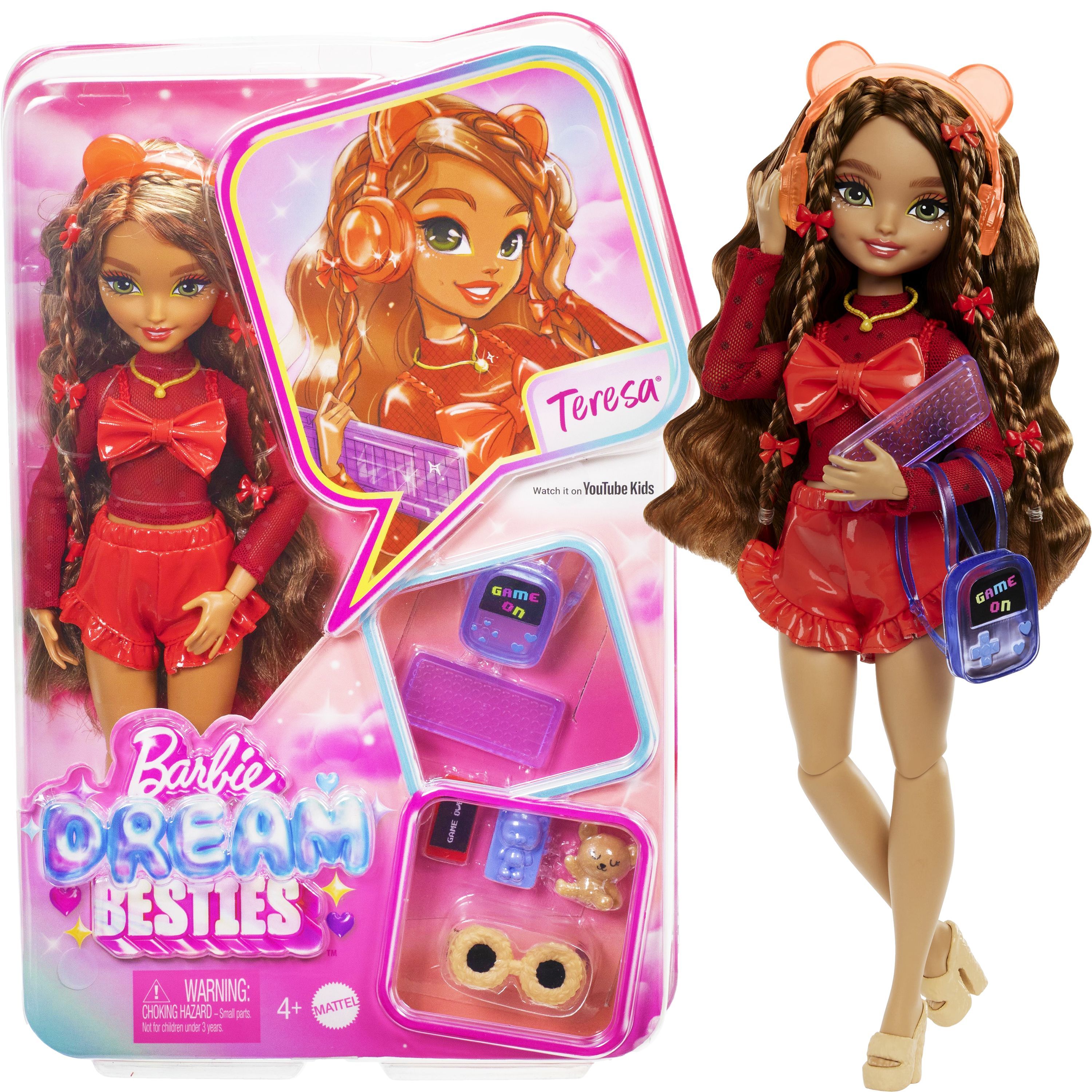 Barbie Dream Besties, кукла Барби Малибу и аксессуары HYC20