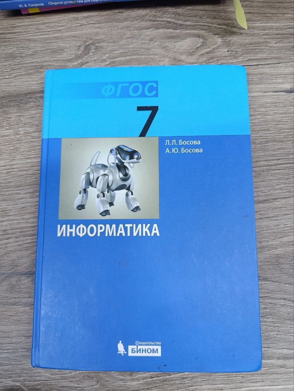 Информатика 7 класс Босова ФГОС 2013-2018