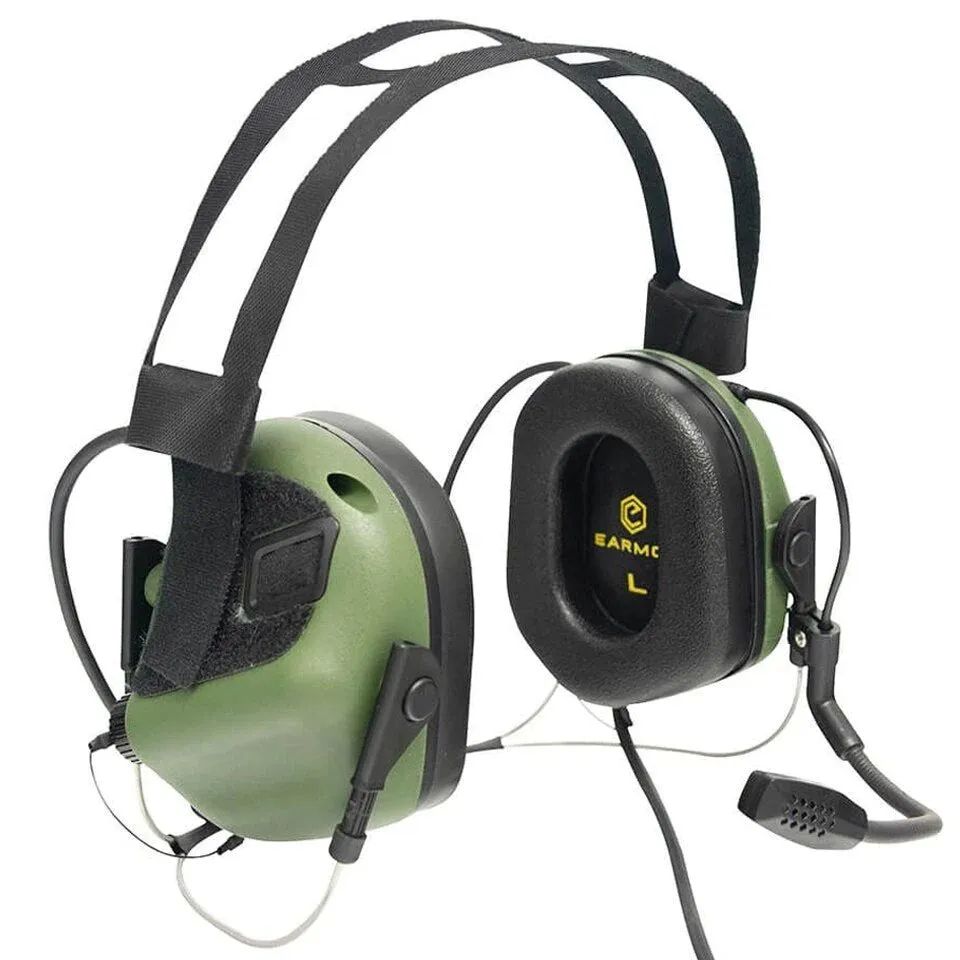 Тактические наушники EARMOR M32N MARK3-FG (FOLLIAGE GREEN)