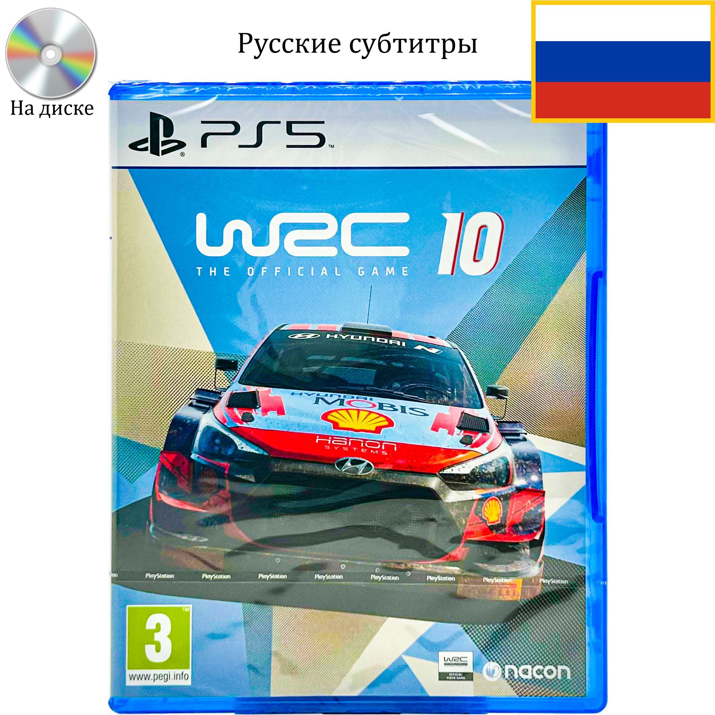 Игра WRC 10 (PlayStation 5, Русские субтитры)