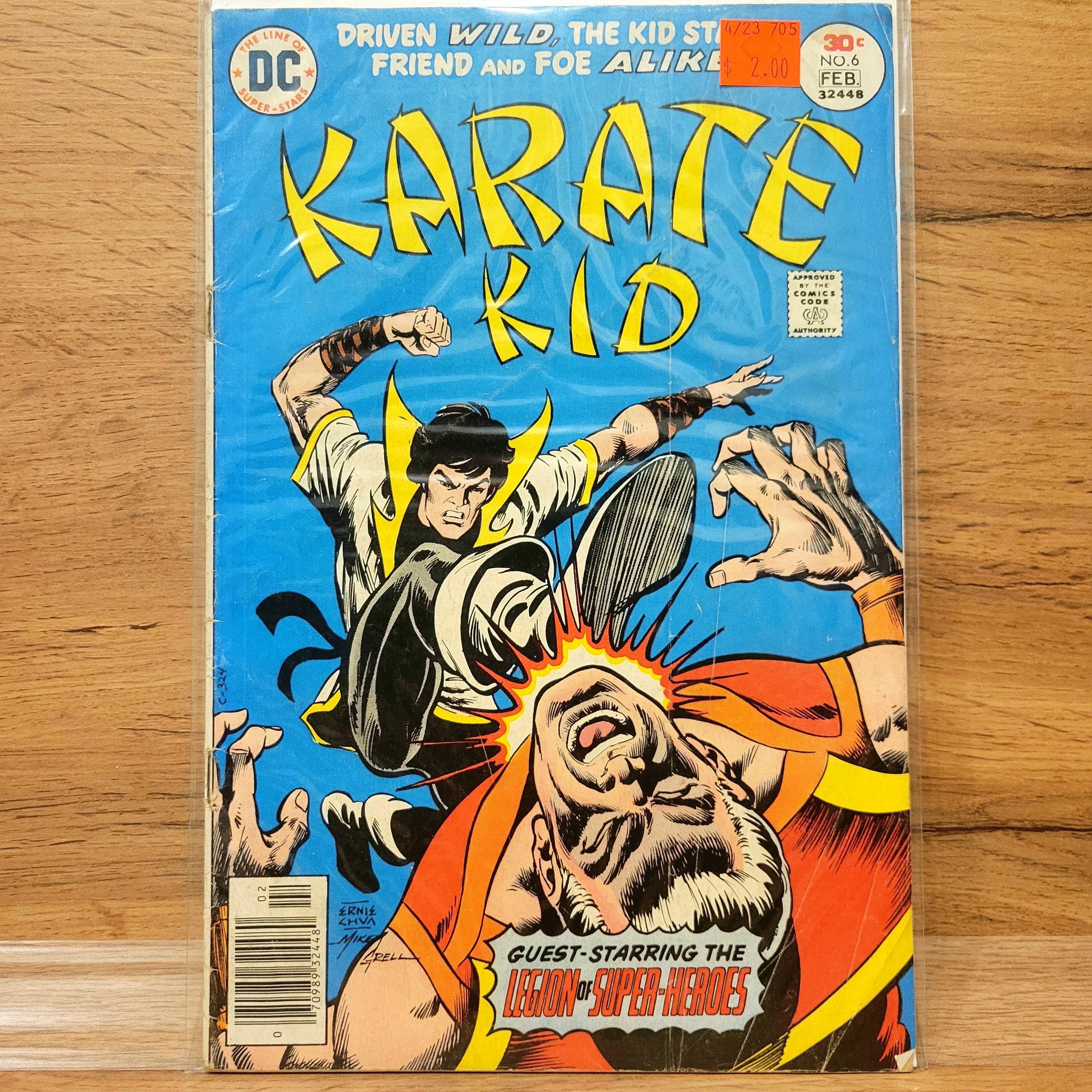 Раритетный Комикс Karate Kid #6. 1977 Год. | Lee