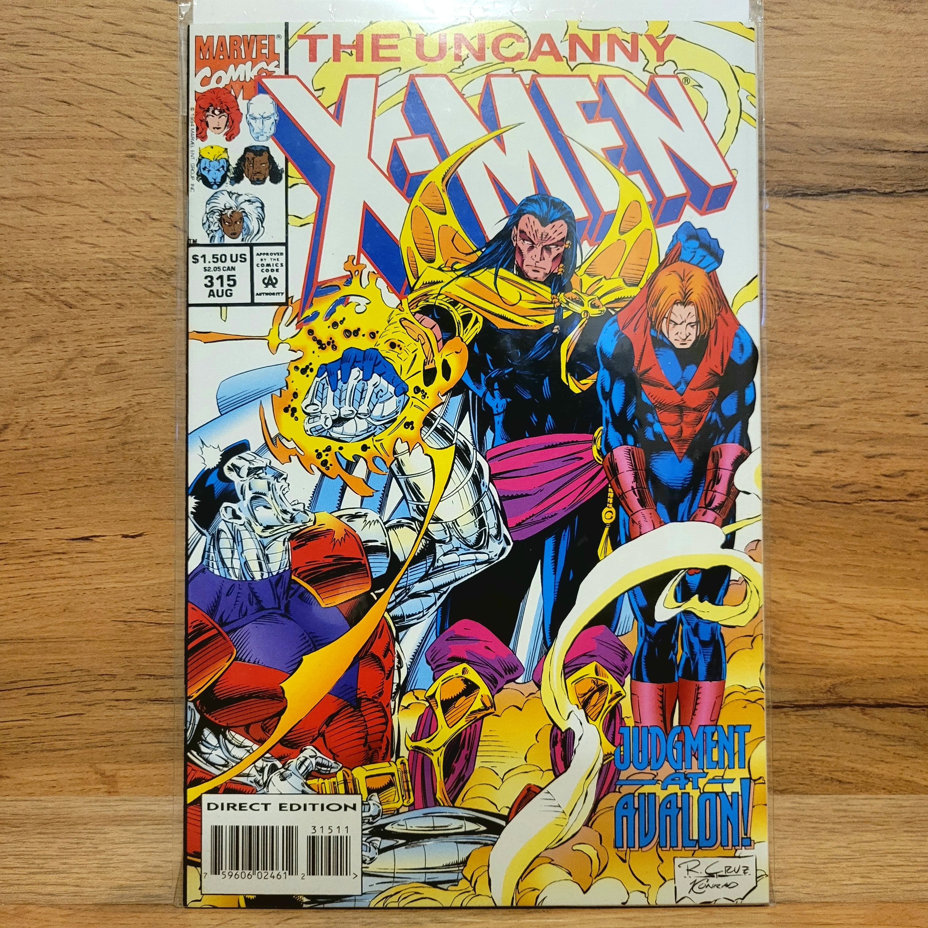 Ретро Комикс X Men #315. 1994 Год. | Lee