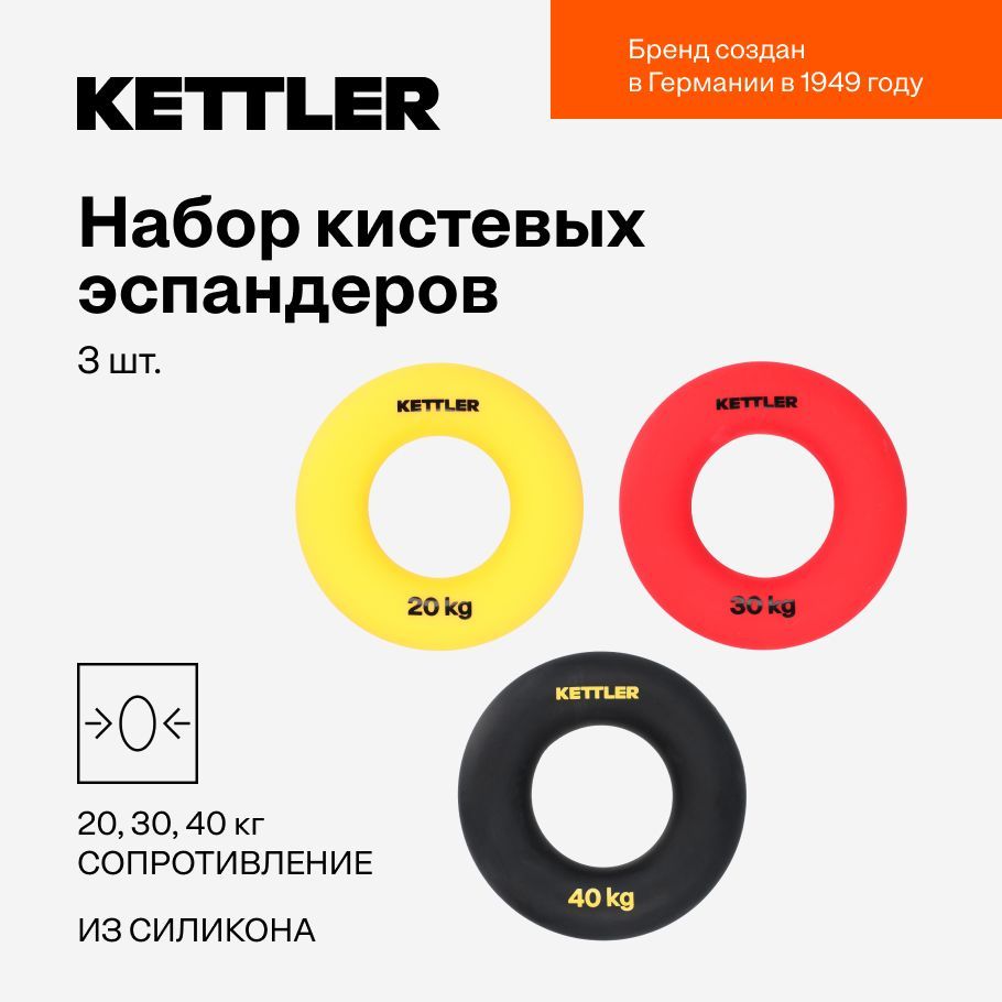 Набор кистевых эспандеров KETTLER