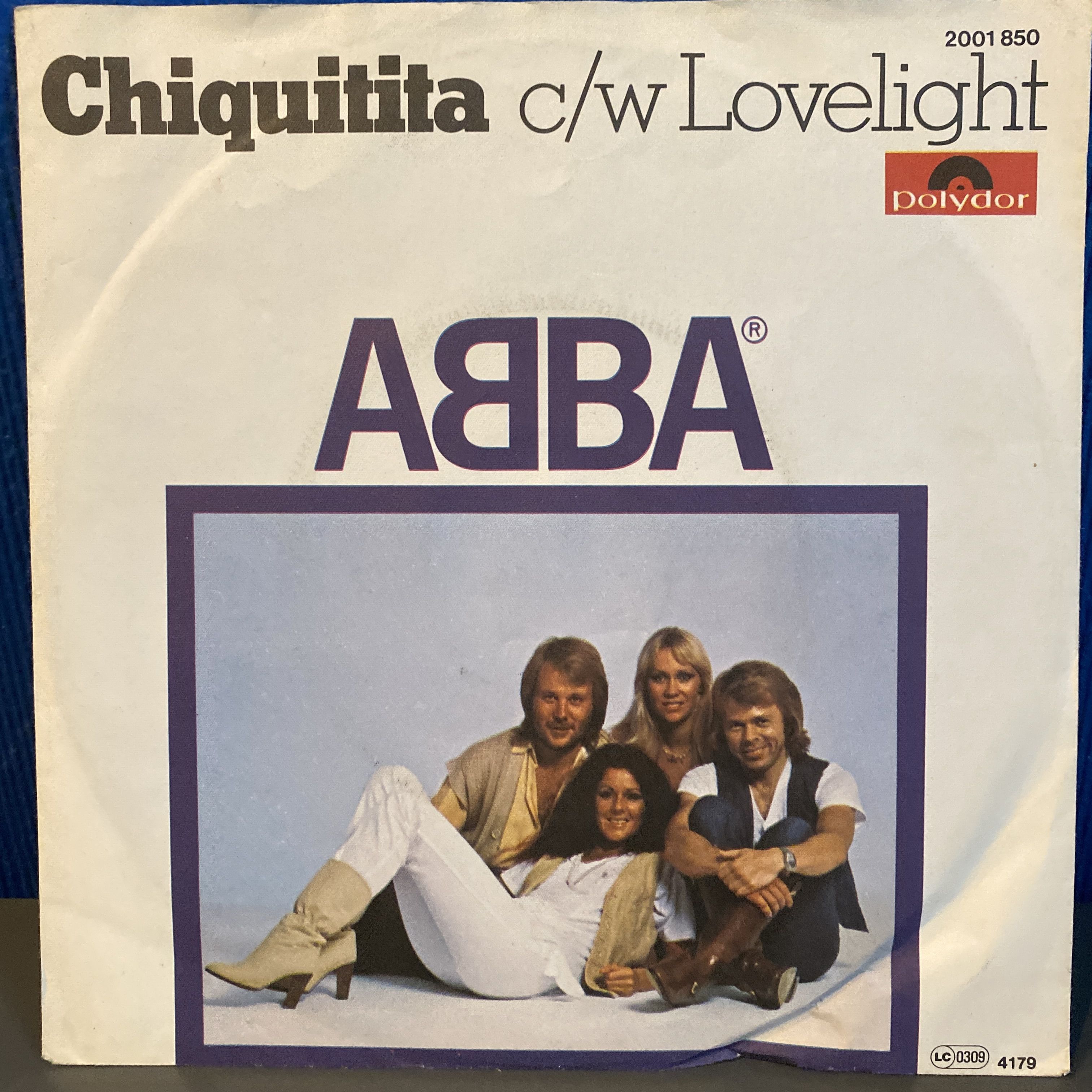 ABBA.Chiquitita(EX+)1979СинглВинил