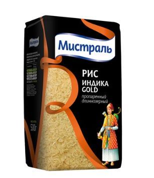 Рис МИСТРАЛЬ Индика Gold , 500 г