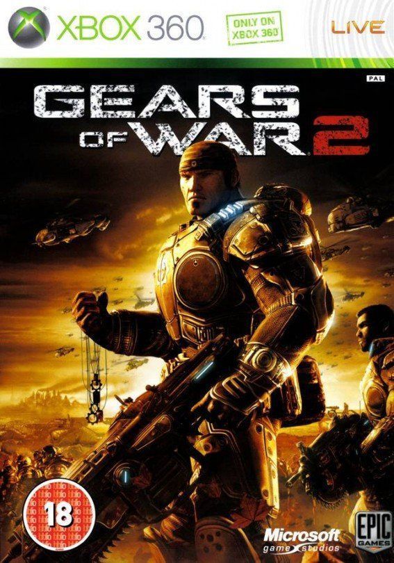 Игра Игра Gears of War 2 диск (XBox 360, Xbox One, Английская версия)