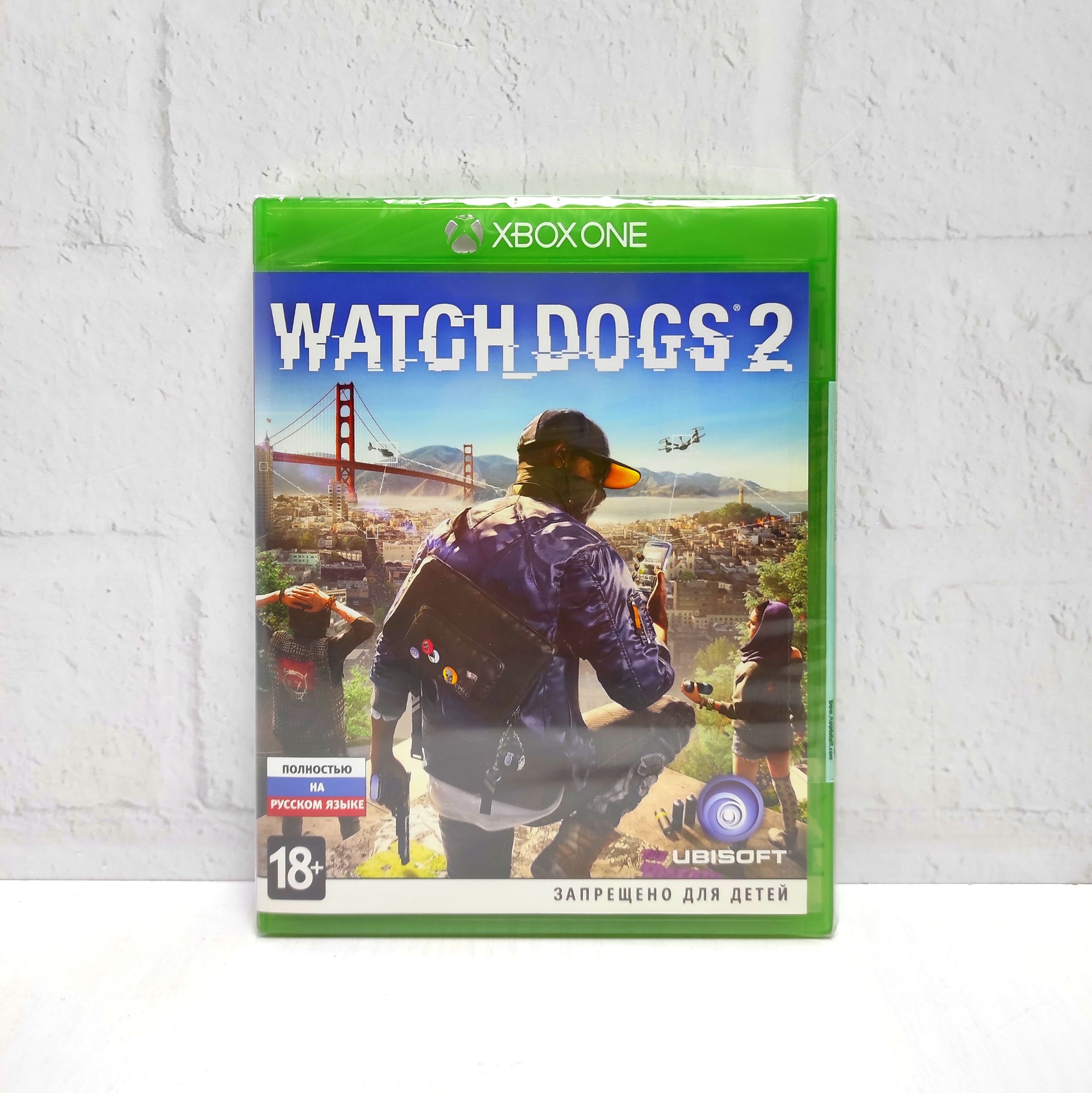 Watch Dogs 2 Полностью на русском Видеоигра на диске Xbox One / Series. Товар уцененный