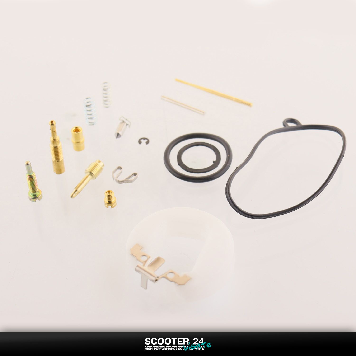 Ремкомплект карбюратора на мопед Delta 70 кубов "KOMATCU" ремонтный набор Дельта Альфа