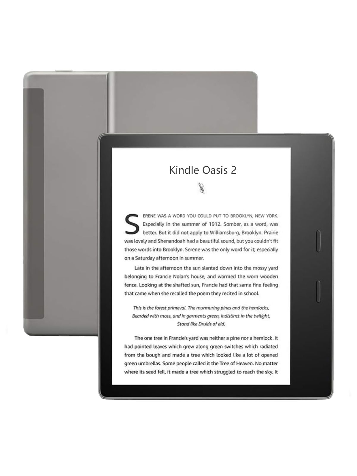 Amazon7"Электроннаякнигаkindleoasis28Gплотностьпикселей300ppi/с12светодиоднымипереднимифонарями/поддержкаIPX8водонепроницаемый,светло-серый