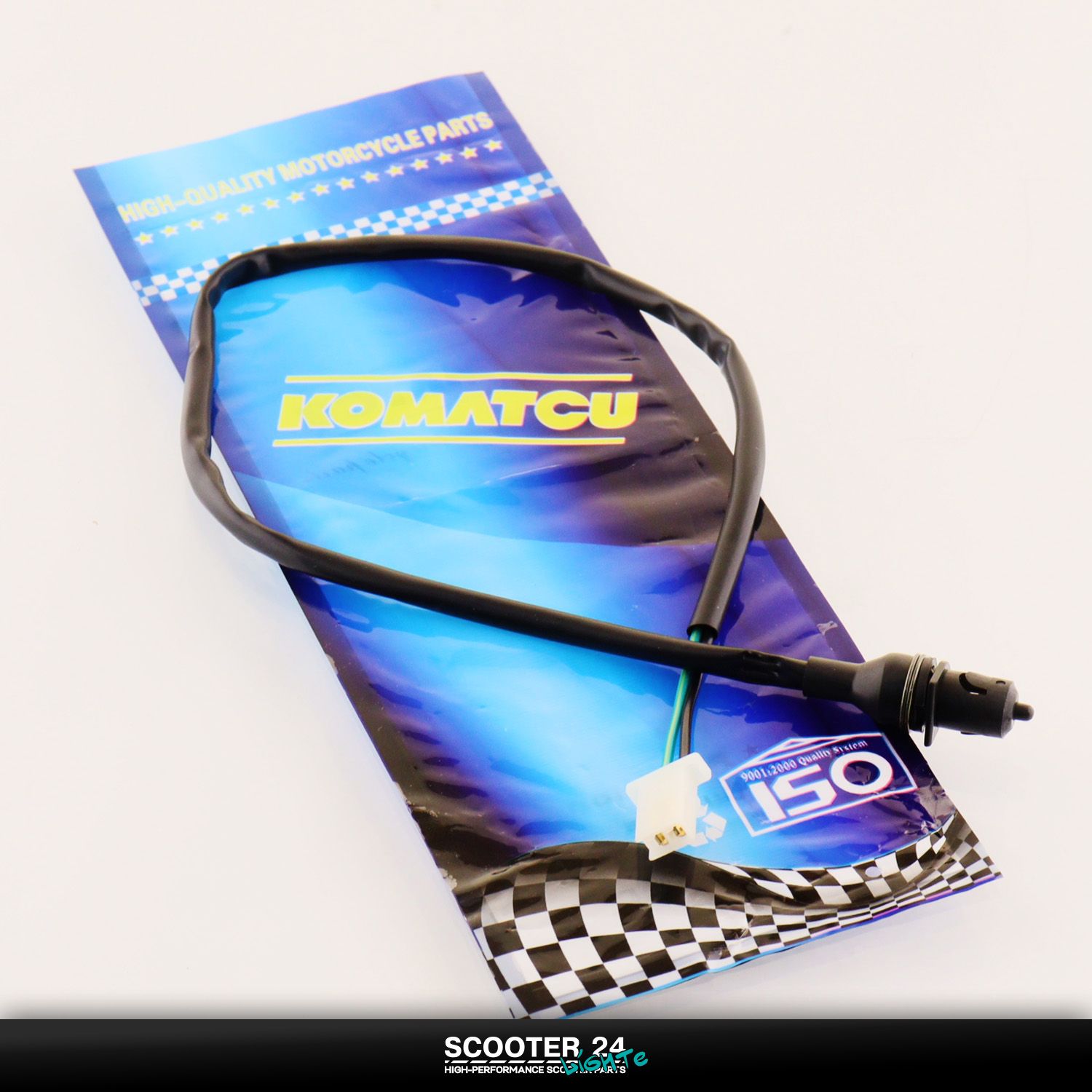 Концевой выключатель педали тормоза на мотоцикл (лягушка) Yamaha YBR125 "KOMATCU" Ямаха ЮБР 125