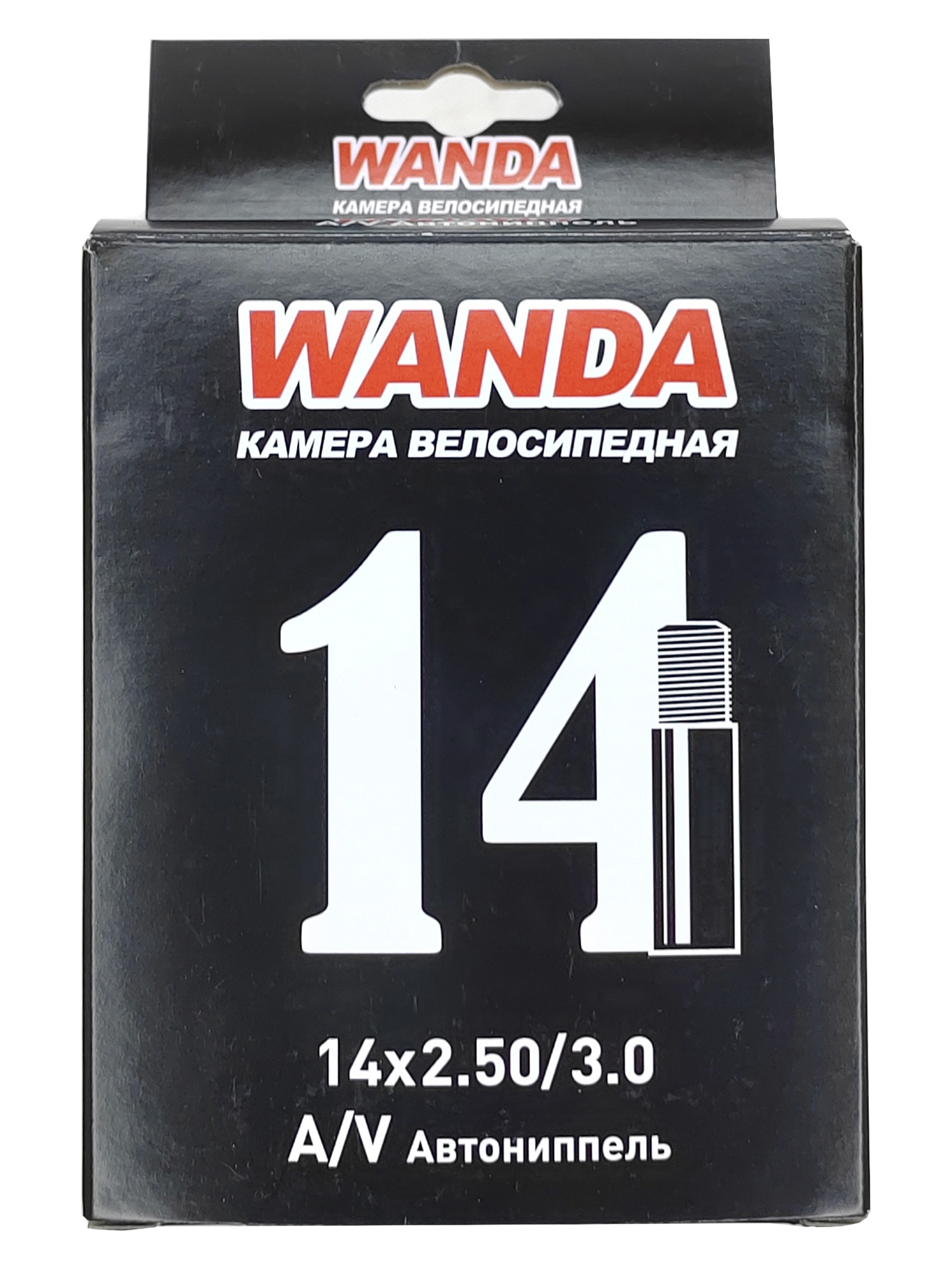 Wanda Камера велосипедная 14 дюймов, 14х2.50/3.0, AV 33 мм — WANDA TYRE — Товары для велоспорта — фото 2