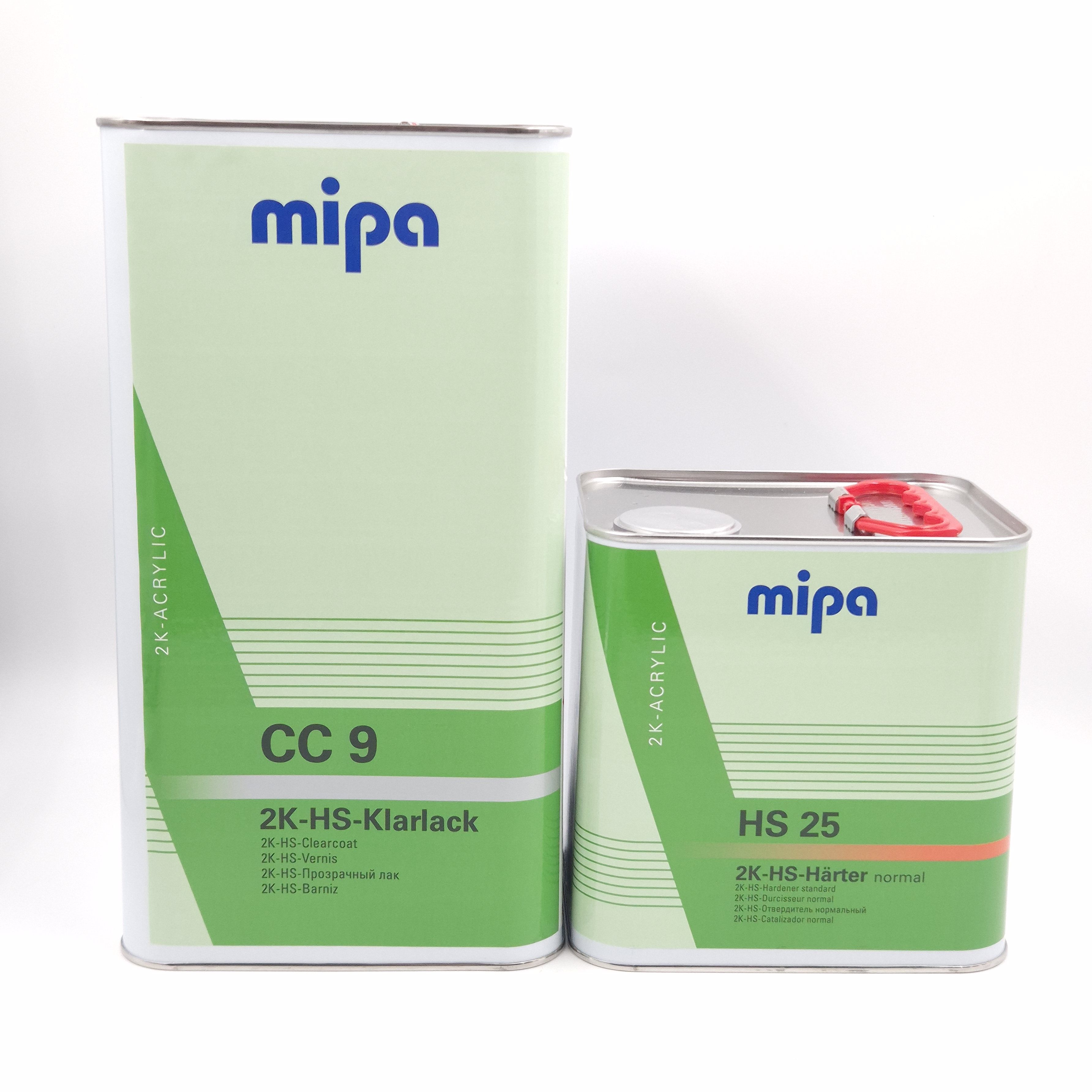 ЛакакриловыйпрозрачныйMIPACC92K-HS-Klarlack5л+2,5лотв.