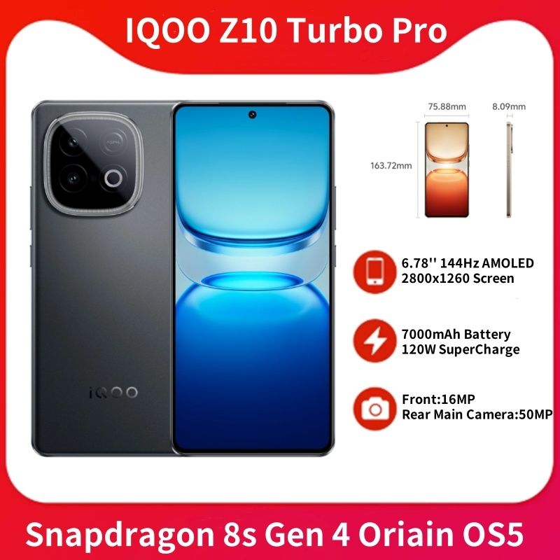 vivoСмартфонZ10TurboProCN16/512ГБ,черный