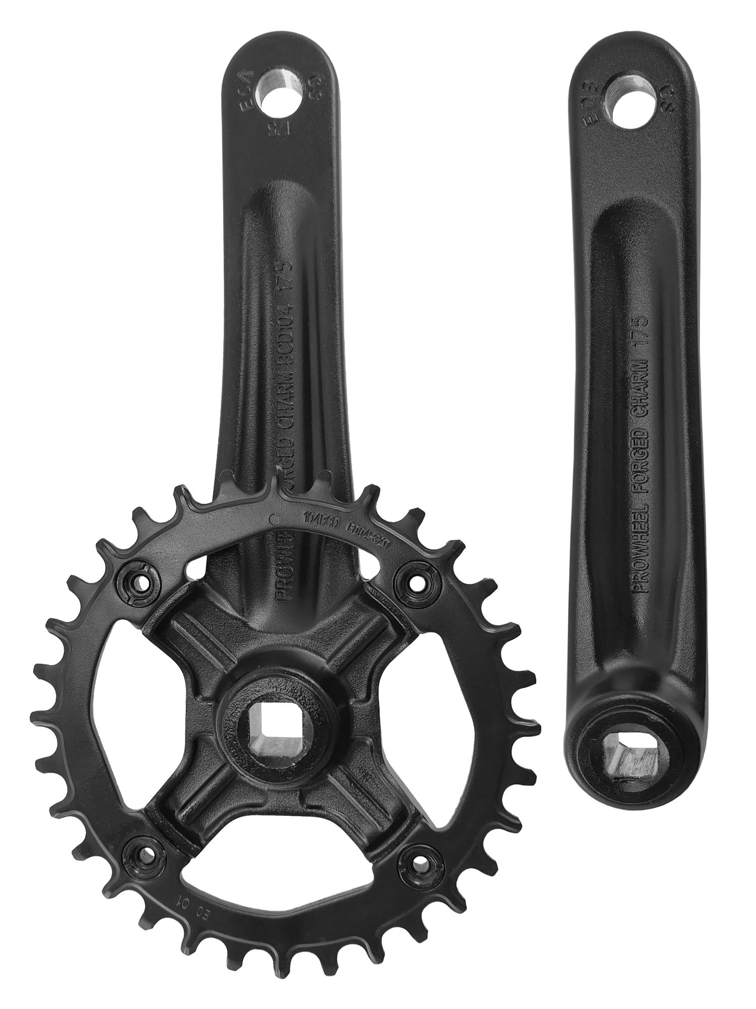 Prowheel Шатуны для велосипедов Charm, 175 мм, звезда 32 Narrow Wide — Товары для велоспорта — фото 4