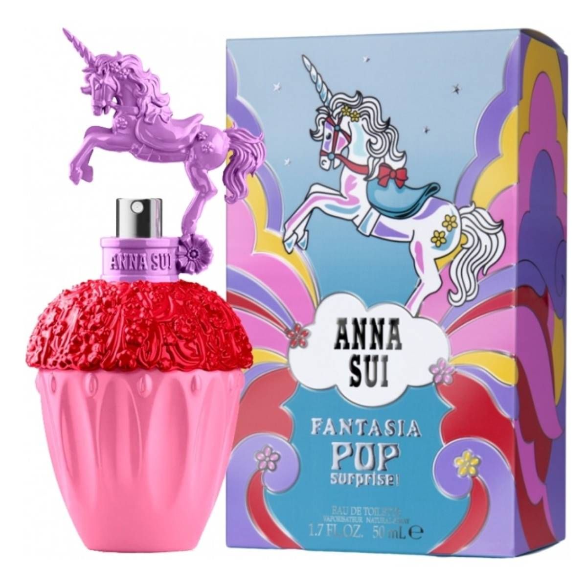 ANNA SUI FANTASIA POP SURPRISE RED PURPLE Туалетная вода для женщин 50 мл ANNA SUI