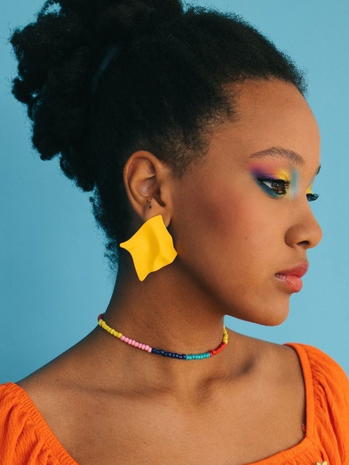 Серьги крупные женские, бижутерия