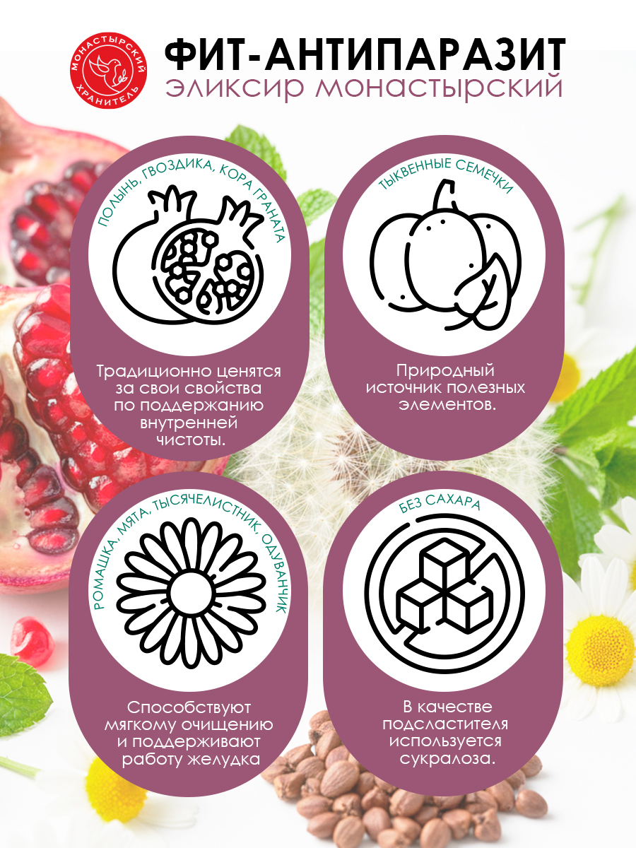 Эликсир Фит-антипаразит 50 мл