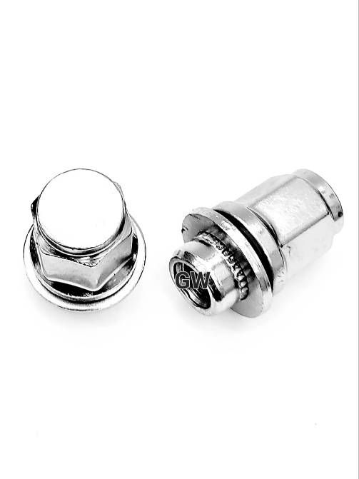 Колесные гайки с прессшайбой М12х1.25 L42 мм для Nissan, Infiniti и др. (10шт.) 2