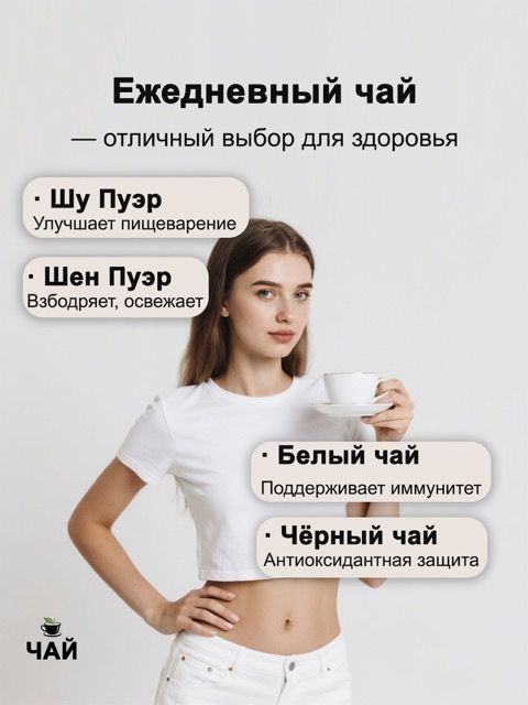 Набор портативных китайских чайных лепёшек: включает вкусы Пуэра чай, зелёного, цветочного, белого чая и других. Китайский чай, Ежедневный чай