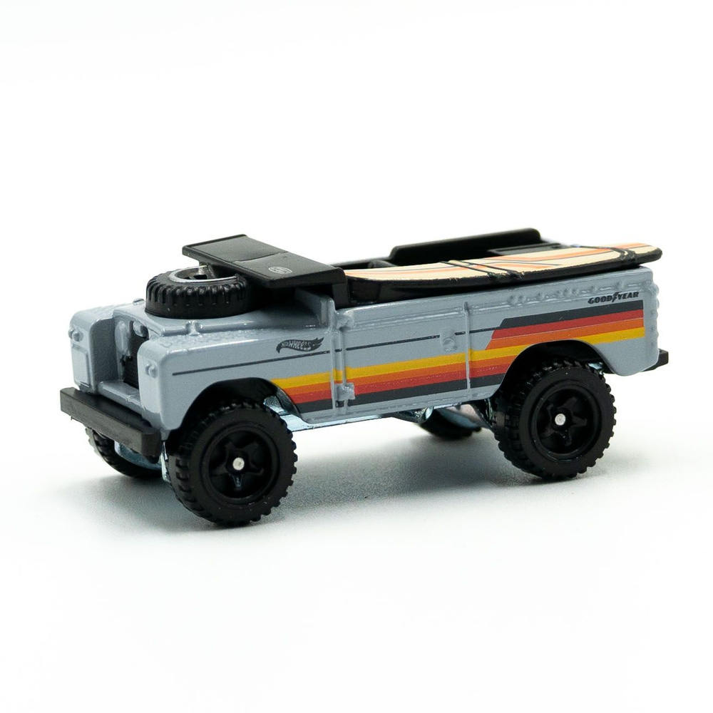 Машинка Hot Wheels СЁРФ В ПОДАРОК Land Rover Surf II Gray Новинка. Кейс D 2024  #1