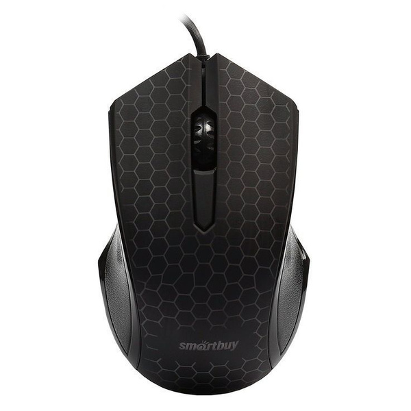 Мышь проводная SmartBuy SBM-334-K черный SBM-334-K черный, черный ...