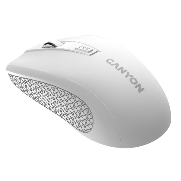 Мышь беспроводная Canyon CNECMSW07, белый - купить по выгодной цене в ...