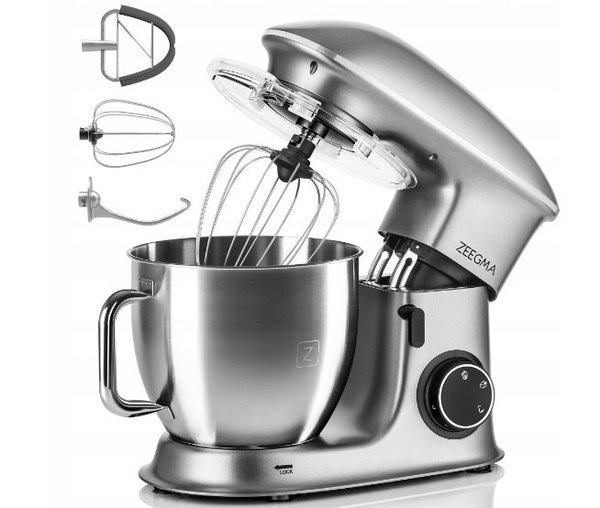 Планетарный кухонный комбайн Zeegma Planeet Chef 2200 Вт, серый купить ...