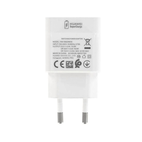 Сетевое зарядное устройство Honor Сетевое Power Adapter, 22.5 Вт, USB 2 ...