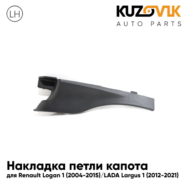 Накладка петли капота правая Рено Логан Renault Logan 1 (2004-2015 ...