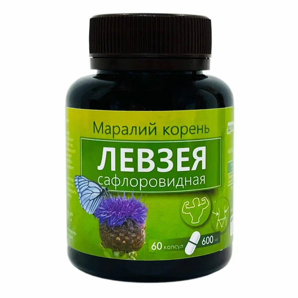 Левзея (маралий корень), 60 капсул купить на OZON по низкой цене ...