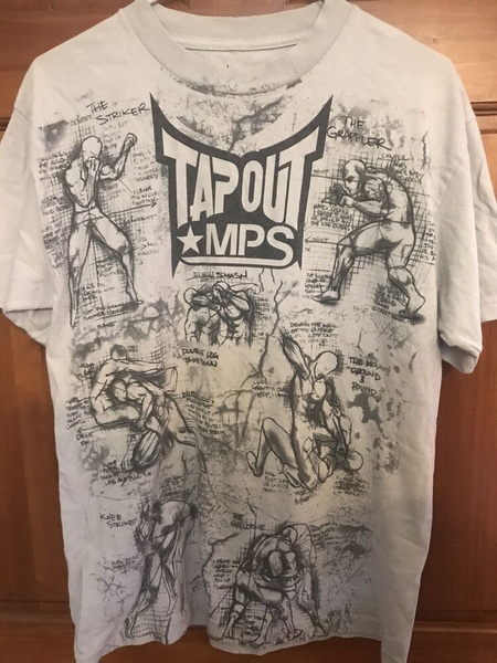 Футболка Tapout, размер 56, цвет черно-серый, 70% Cotton - купить по ...