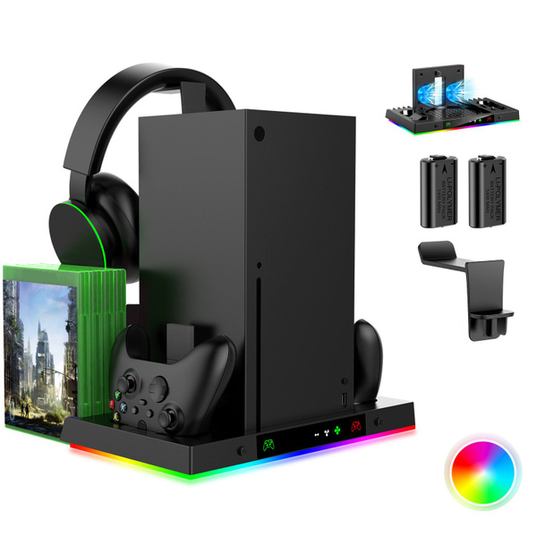 Подходит для охлаждающего вентилятора консоли Xbox Series X, зарядной ...