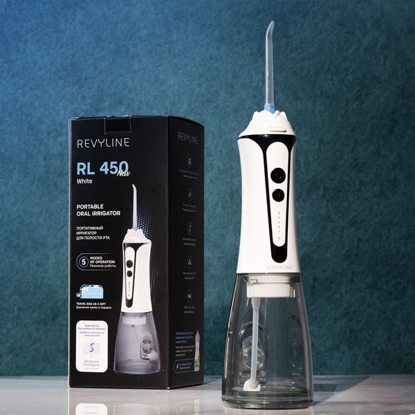 Ирригатор для полости рта Revyline RL 450 New белый, Ревилайн - купить ...