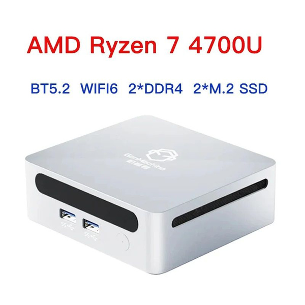 Купить компьютер GenMachine R7 4700U MINI PC, по низкой цене: отзывы ...