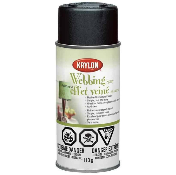 Аэрозольная краска Krylon Webbing Spray с эффектом Паутина ...