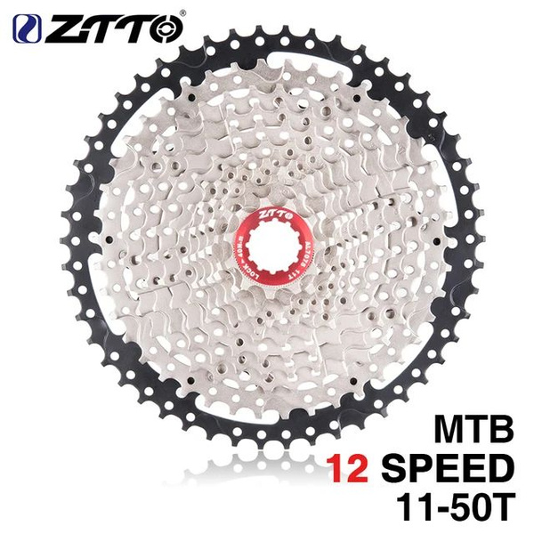 Кассета для велосипеда 12 скоростей ZTTO 11-50T, HG барабан. Совместима ...