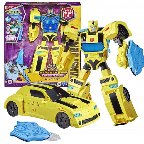Фигурка Hasbro Transformers Cyberverse Battle Call Officer Bumblebee ...