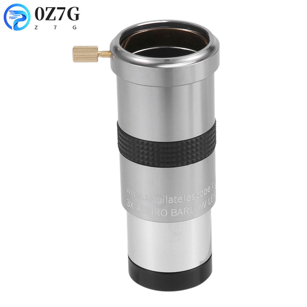 (W E Y S) 1,25-дюймовый окуляр 3X линза Барлоу полностью металлический ...