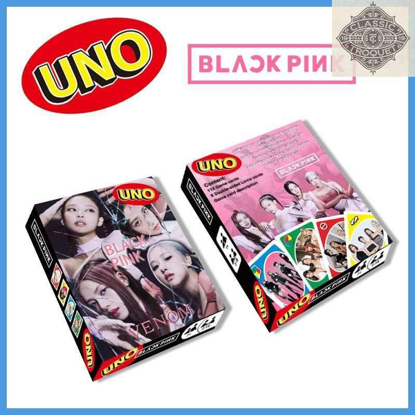 Карточная игра BlackPink UNO, корейская звездная настольная игра, набор ...