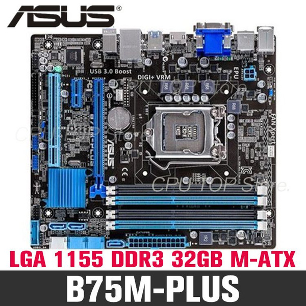 Материнская плата ASUS B75M-PLUS купить по низкой цене с доставкой и ...