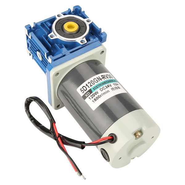 DC24V 120W 5D120GN-RV30 Червячный мотор-редуктор, регулируемая скорость ...