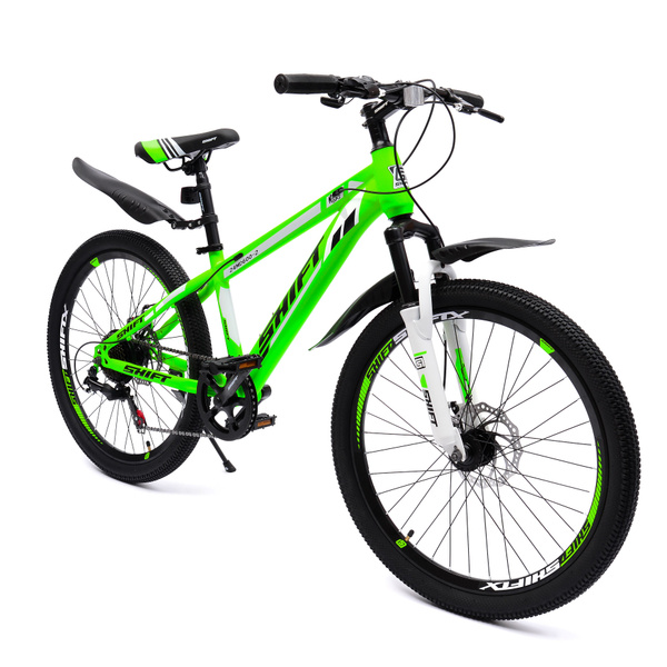 Горный велосипед SHIFT new 24" стальная рама, 7 скоростей , дисковые ...