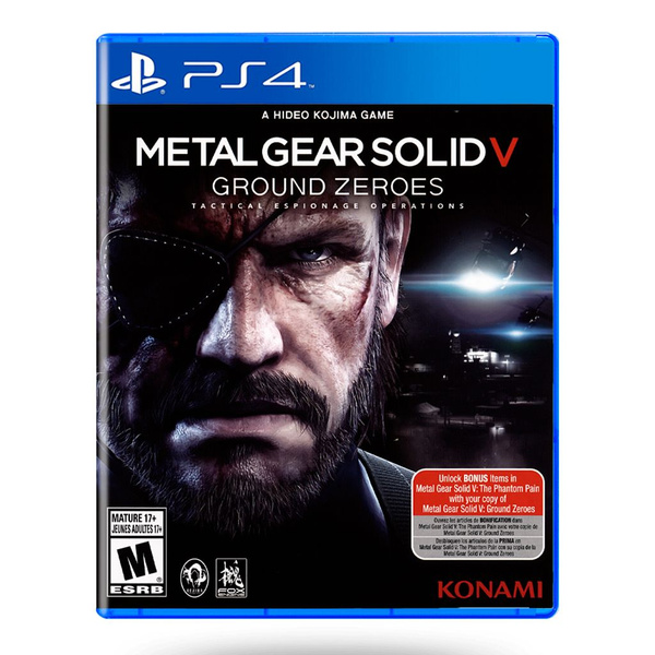 Игра Metal Gear Solid 5 (V): Ground Zeroes (PlayStation 4, Русская ...