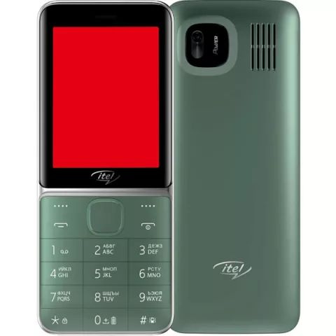 Мобильный телефон ITEL Сотовый телефон IT5626, зеленый - купить по ...