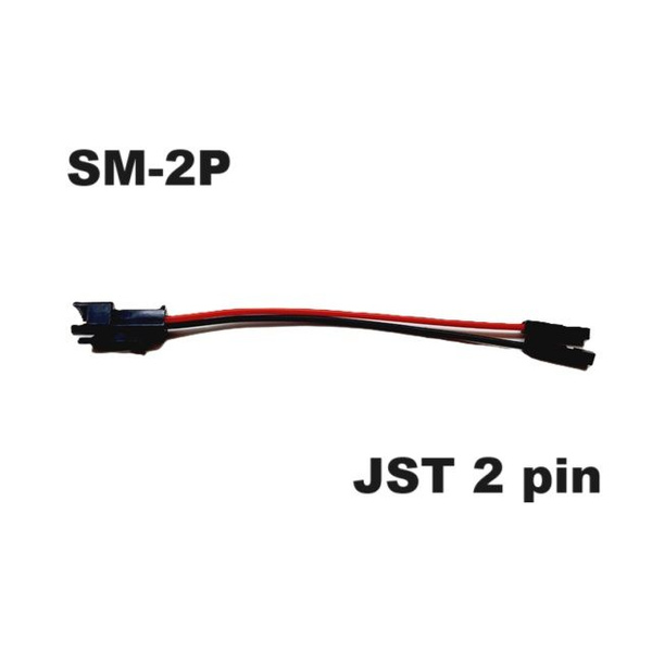 Характеристики Адаптер переходник SM-2P на JST 2pin RE JR Servo (мама ...