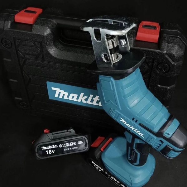 Сабельная пила Makita 18V аккумуляторная / Мини пила Макита 18 В по ...