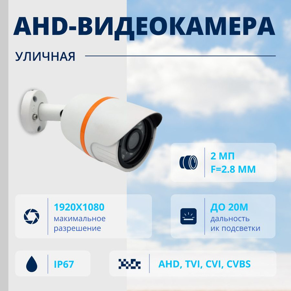 Камера видеонаблюдения VeSta 323 1920x1080 Full HD - купить по низким ...