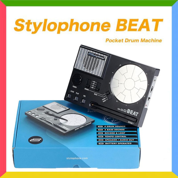 Stylophone Beat,Создатель ритмов и ритмов,Компактная драм-машина с 4 ...