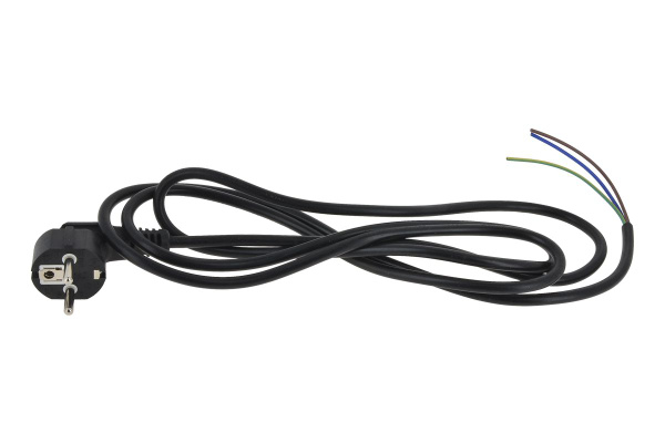 Кабель сетевой с вилкой H05VV-F 3Gx0, 75 мм2, L.1, 9 м для точила ...