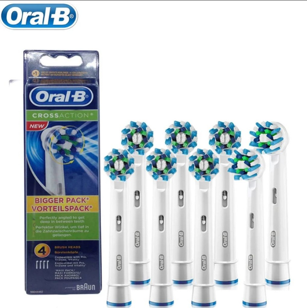 Сменные насадки для зубных щеток Braun Oral-B Cross Action от Oral-B ...